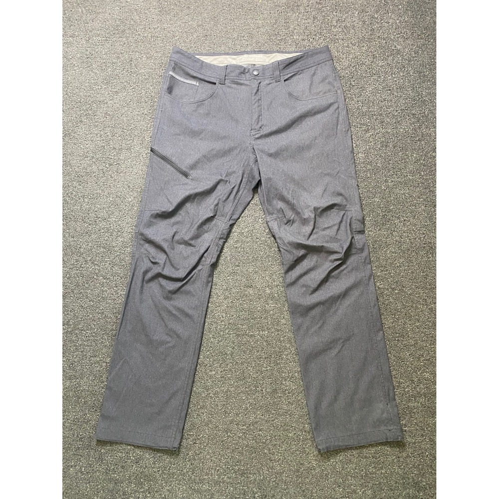 Royal Robbins Alpine Road Hiking Pants Gray Mens 36x32 Outdoor Technical Y44157